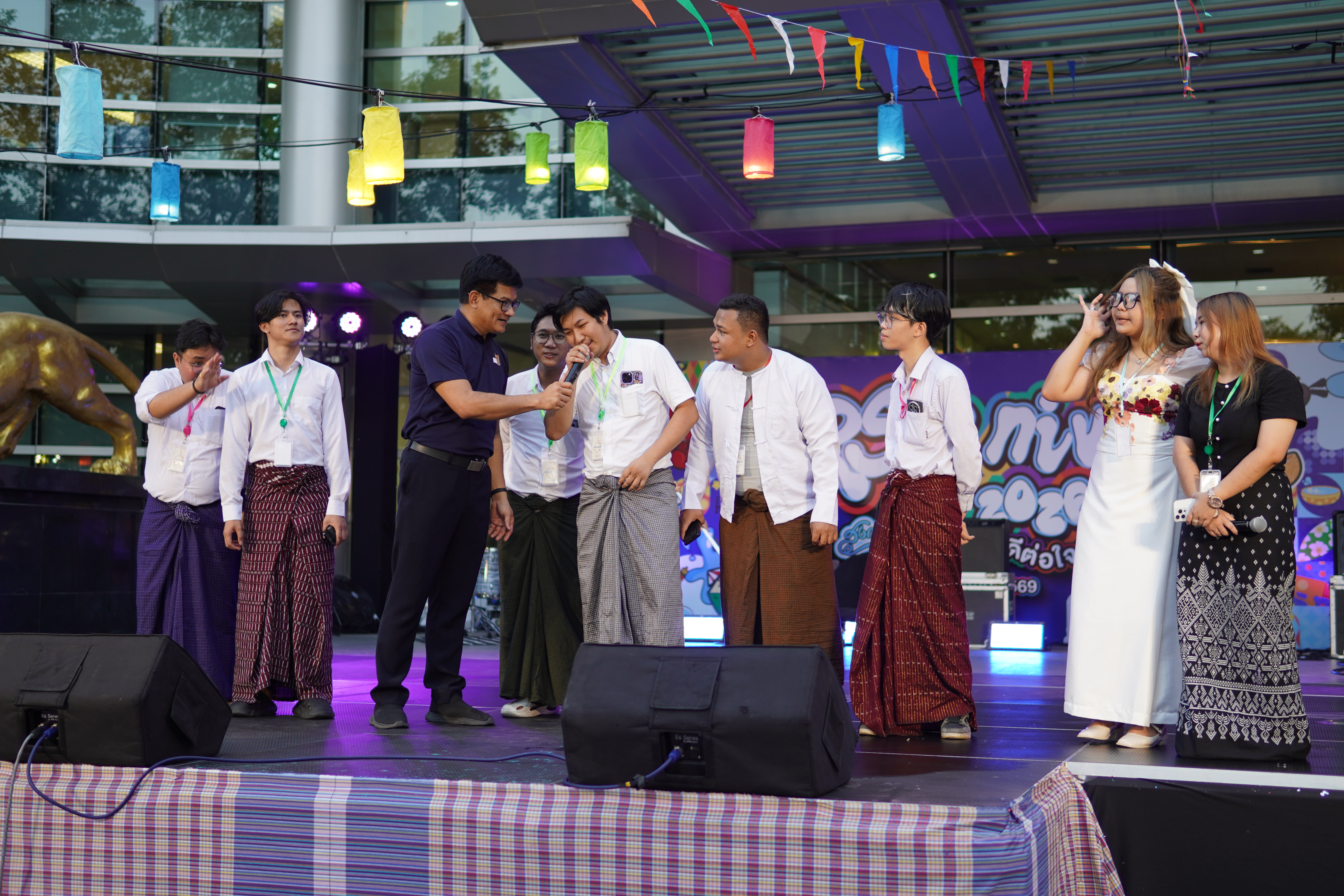 RSUnival DIT Thingyan Festival organizer team moment